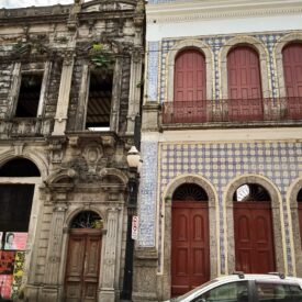 Há vida no centro histórico de Santos